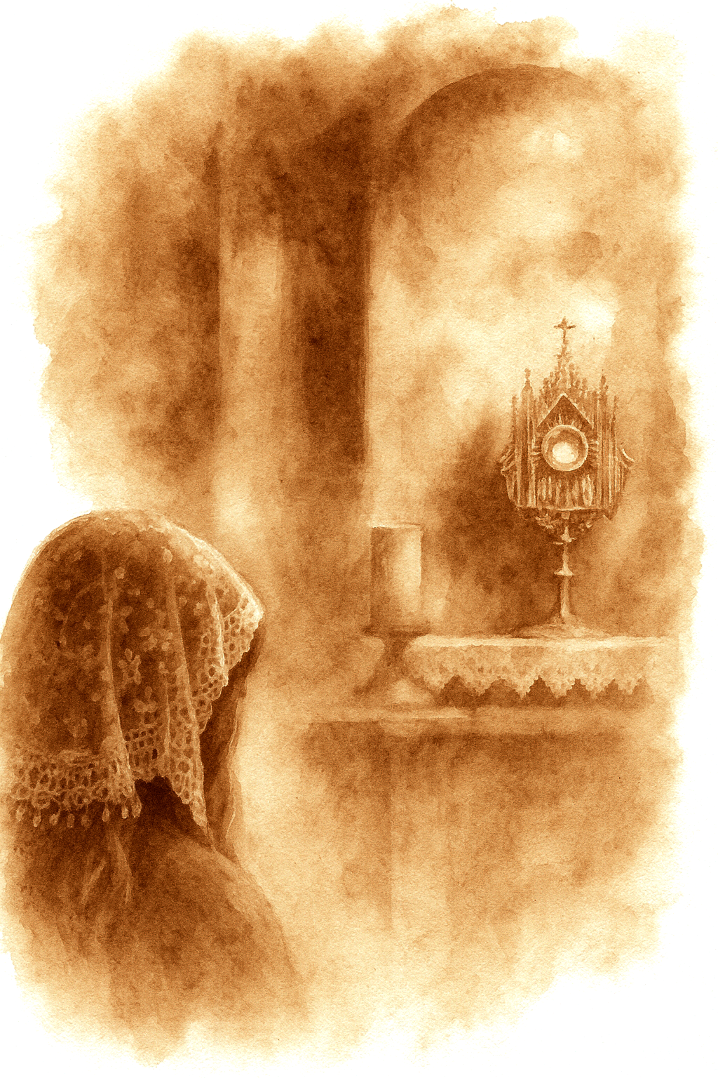 Adoration Illustration